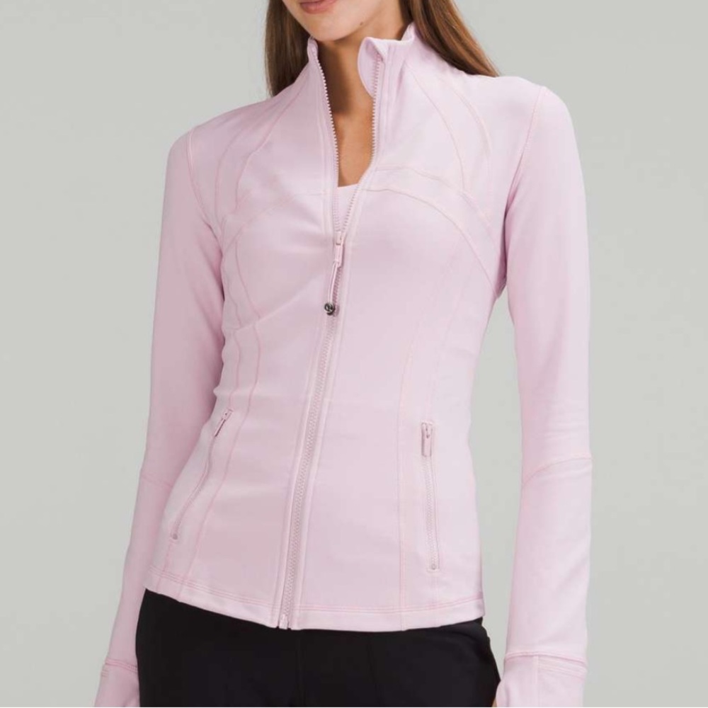 lululemon pink peony define jacket